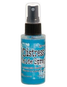 Tinta spray Distress Oxide Mermaid Lagoon, de Tim Holtz