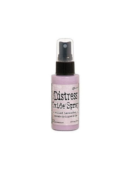 Tinta spray Distress Oxide Milled Lavender, de Tim Holtz