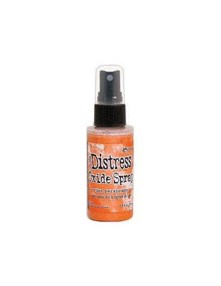 Tinta spray Distress Oxide Ripe Persimmon, de Tim Holtz