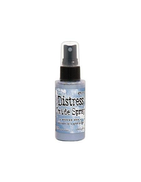 Tinta spray Distress Oxide Stormy Sky, de Tim Holtz