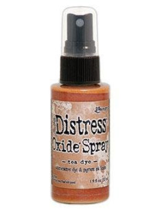 Tinta spray Distress Oxide Tea Dye, de Tim Holtz