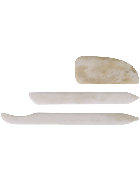 Plegadera  hueso natural 19x1,7cm