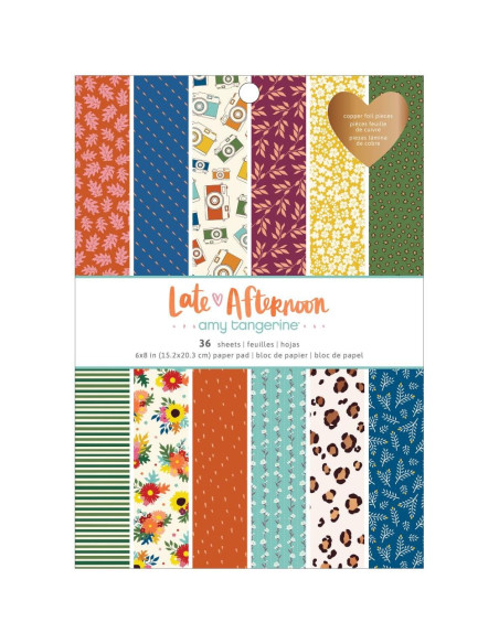 Bloc Late Afternoon de Amy Tangerine