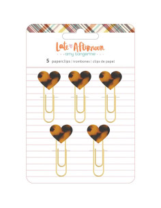 Clips corazón carey de Late afternoon, Amy Tangerine