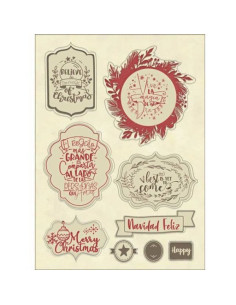 Chipboard  ramas gratitud  de  johana rivero