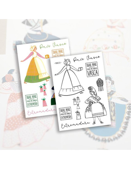 Sello Valencia navarra de Paraes