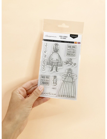 Sello La rioja Galicia de Paraes