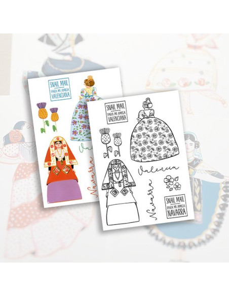 Sello Cute laura de Chibi