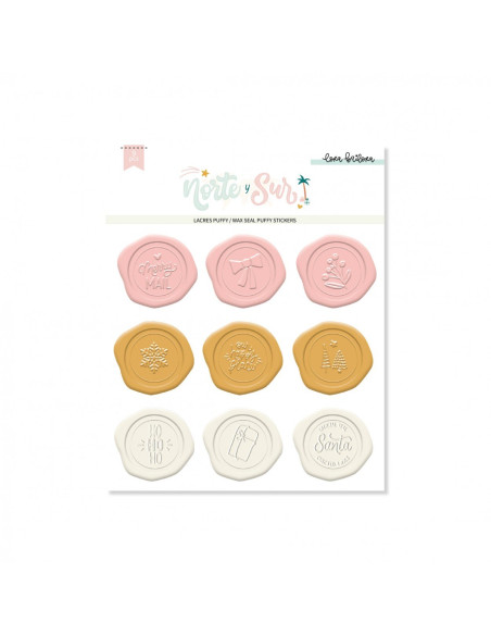 Pegatina goma corazones de LoraBailora