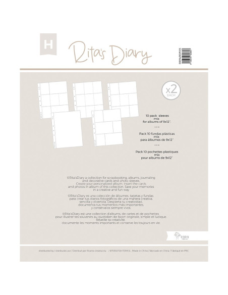 Fundas RitasDiary 9x12 G