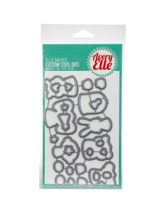Troquel  peek a boo pets de Avery Elle 2