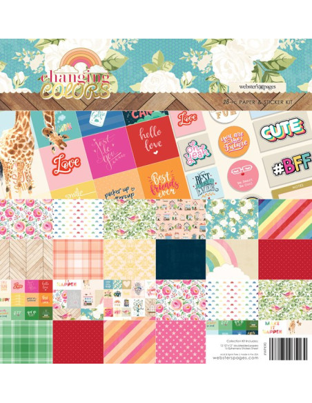 Block 20x20 Changing colors de Webster pages