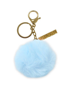 llavero pompom negro Carpe Diem