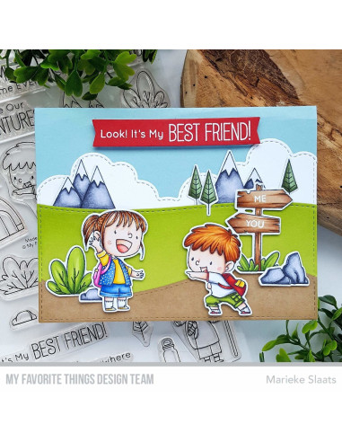 Sello Adorable adventures  de MFT