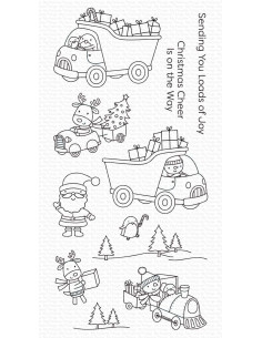 Sello Joyous holidays  de MFT