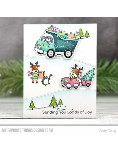 Sello Joyous holidays  de MFT