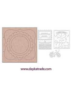 Álbum madera verja  Dayka