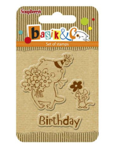 Sello basiks new adventure de Scrapberrys