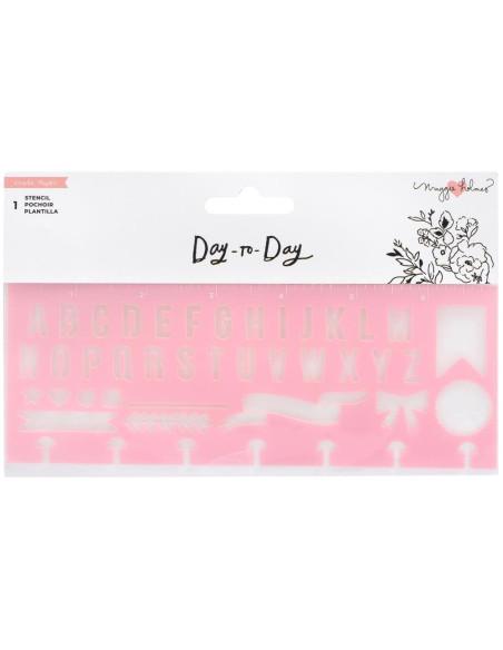 Marcador regla rosa Day-to-Day, de Maggie holmes Marcador regla rosa Day-to-Day, de Maggie holmes