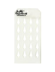 Plantilla Shifter dots de Tim Holtz