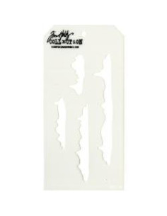 Plantilla Shifter tree de Tim Holtz