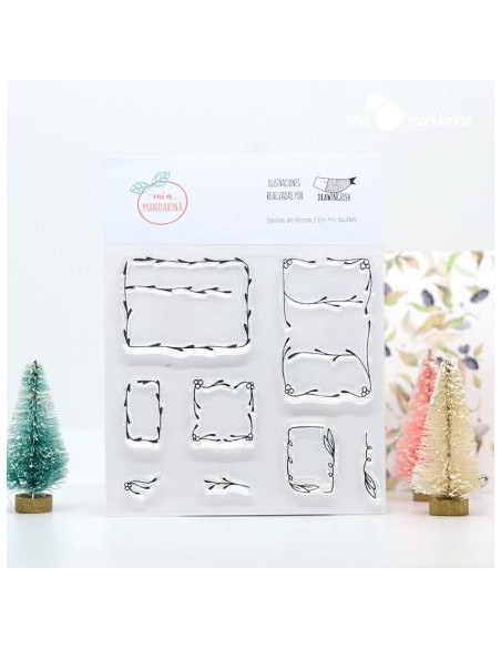 Sello Plantas de Mia mandarina