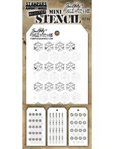 Set 44 mini plantillas de Tim Holtz