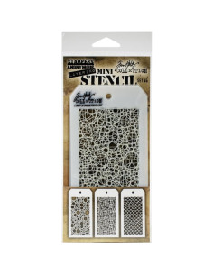 Set 45 mini plantillas de Tim Holtz