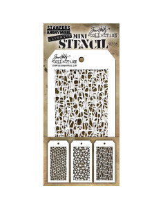 Set 34 mini plantillas de Tim Holtz