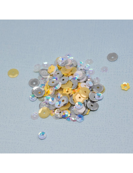 Lentejuelas gold mint de Ohnaif