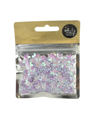 Lentejuelas gold blue de Ohnaif