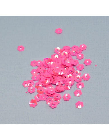 Caja lentejuelas flores amarillo de Ohnaif