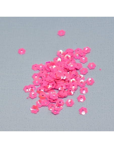 Caja lentejuelas flores amarillo de Ohnaif