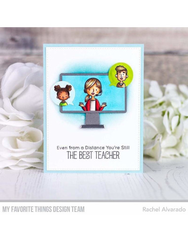 Sello Adorable adventures  de MFT