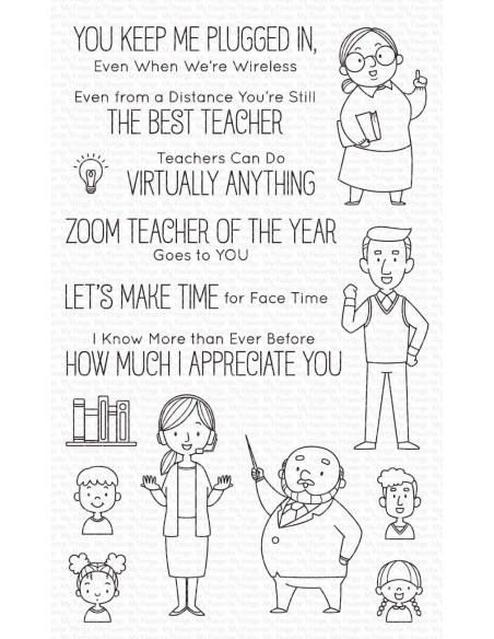 Sello Adorable adventures  de MFT