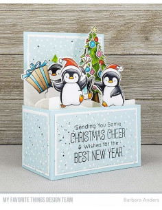 Troquel Holiday Penguins, My Favourite Things 2