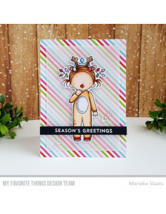 Sello Warm hugs and frosty kisses de MFT
