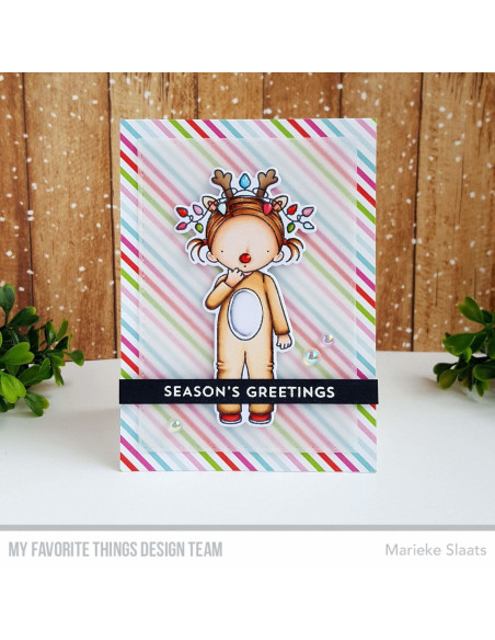 Sello Warm hugs and frosty kisses de MFT