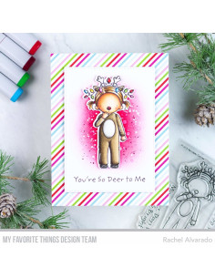 Sello Warm hugs and frosty kisses de MFT 2