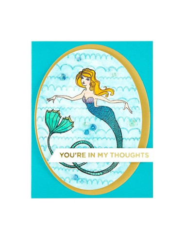 Sello Singing mermaids Jane Davenport