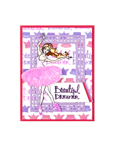 Sello Glorious mermaid  Jane Davenport