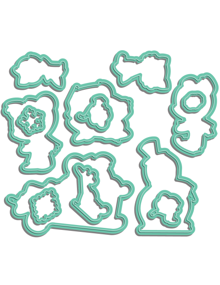 Sellos snow much fun de LDRS