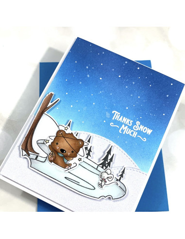 Sellos snow much fun de LDRS