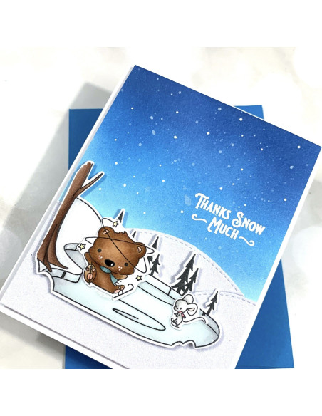 Sellos snow much fun de LDRS