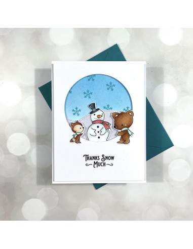 Sellos snow much fun de LDRS