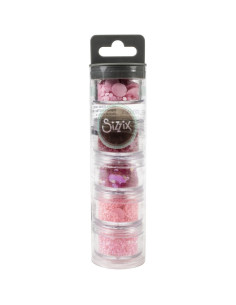 Set Limoncello de cuentas y lentejuelas de sizzix