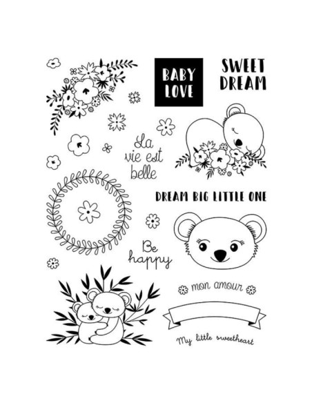 Sello transparente My little baby