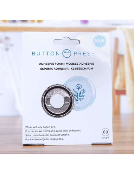 Espuma adhesiva Button Press