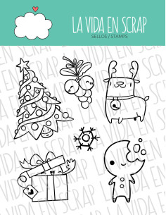 Sello Tiempo de regalos de LVS 2