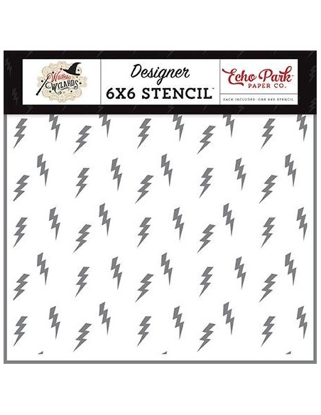 Plantilla rayos 6x6 de Echo Park